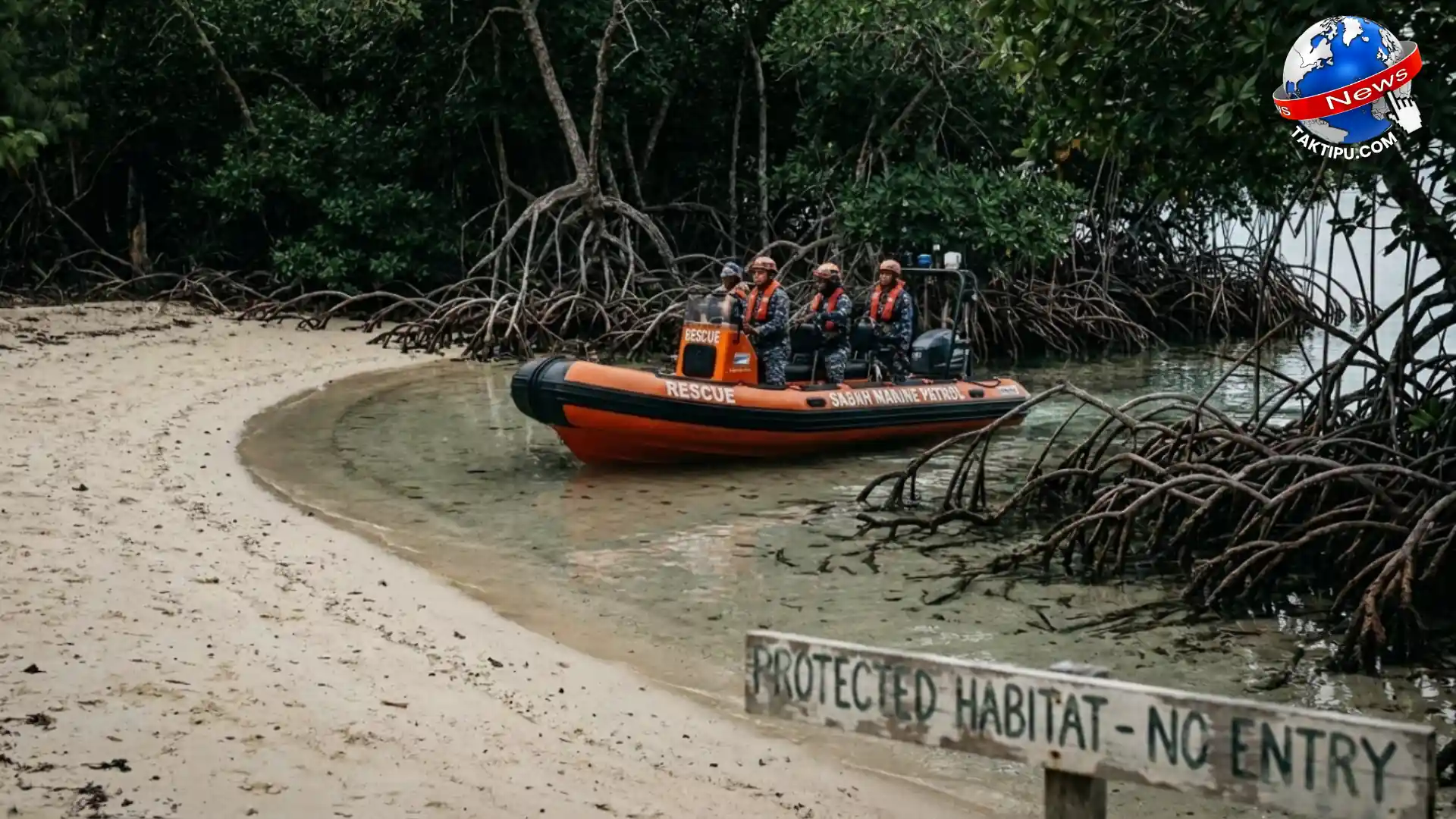 Kes tragis serangan buaya di lahad datu yang mengorbankan seorang nelayan muda di tepi pantai.